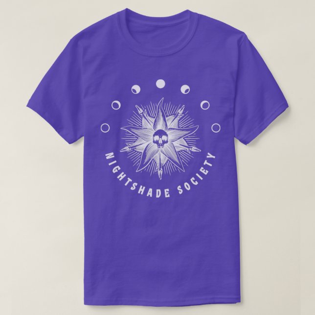 Nightshade Society T-Shirt (Design Front)