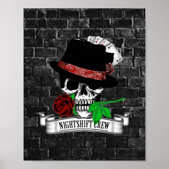 NightShift Crew Symbol Poster (Front)