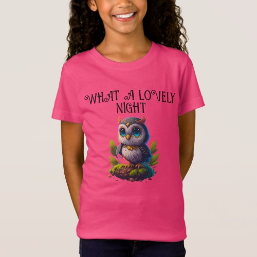 Nighttime Beauty Owl Shirt