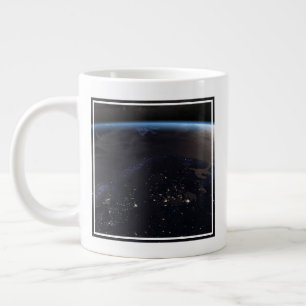 Nighttime Far Northern Europe Giant Coffee Mug