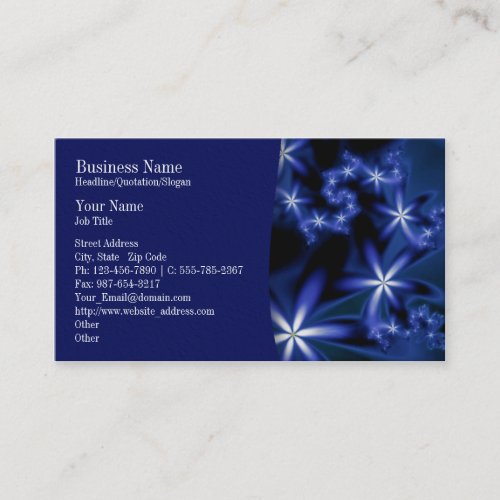 Nighttime Passions Company/Business Card