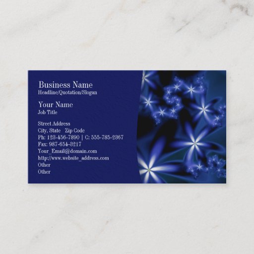 Customizable Nighttime Passions Company/Business Card