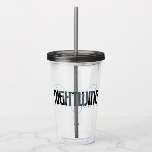Nightwing Hi-Tech Name Graphic Acrylic Tumbler