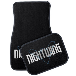 Nightwing Hi-Tech Name Graphic Car Floor Mat