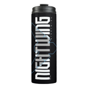 Nightwing Hi-Tech Name Graphic Thermal Tumbler