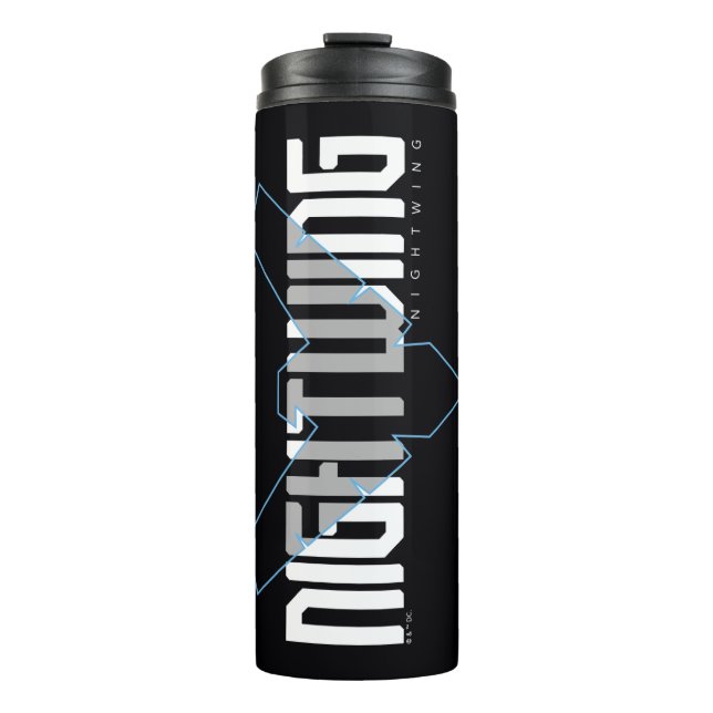 Nightwing Hi-Tech Name Graphic Thermal Tumbler (Front)