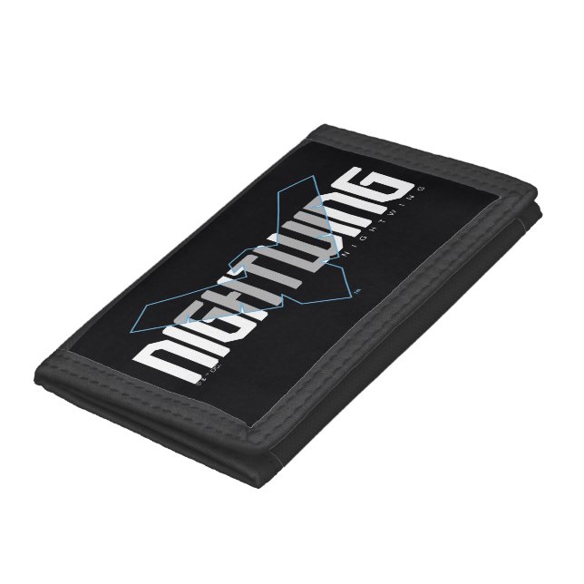 Nightwing Hi-Tech Name Graphic Trifold Wallet (Bottom)