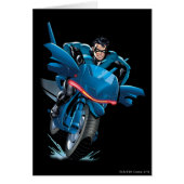 Nightwing rides bike (Front)