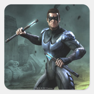 Nightwing Square Sticker