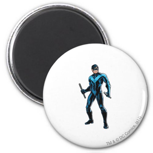 Nightwing Stands Magnet