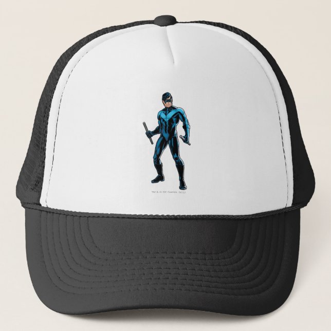 Nightwing Stands Trucker Hat (Front)