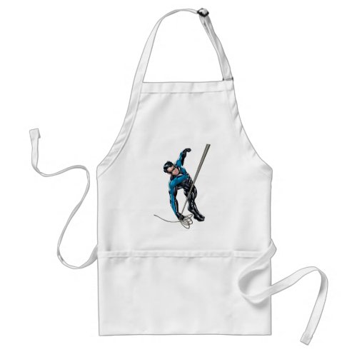 Nightwing with rope adult apron