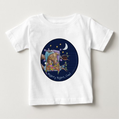 Nighty Night Owl Baby T_Shirt