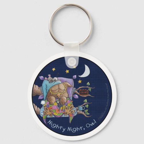 Nighty Night Owl Keychain