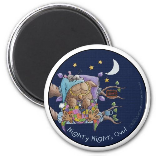 Nighty Night Owl Magnet