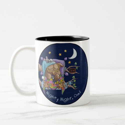 Nighty Night Owl Two_Tone Coffee Mug