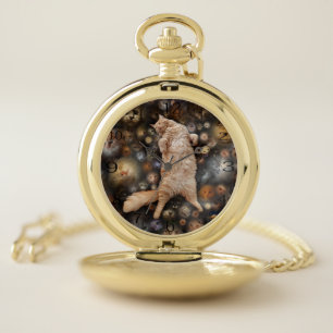 Nighty Nighty Kitty Cat,   Pocket Watch