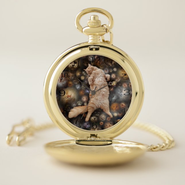 Nighty Nighty Kitty Cat,   Pocket Watch (Inside)
