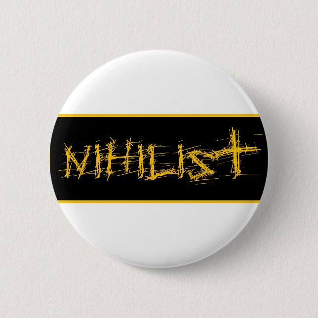 Nihilist Pinback Button (Front)