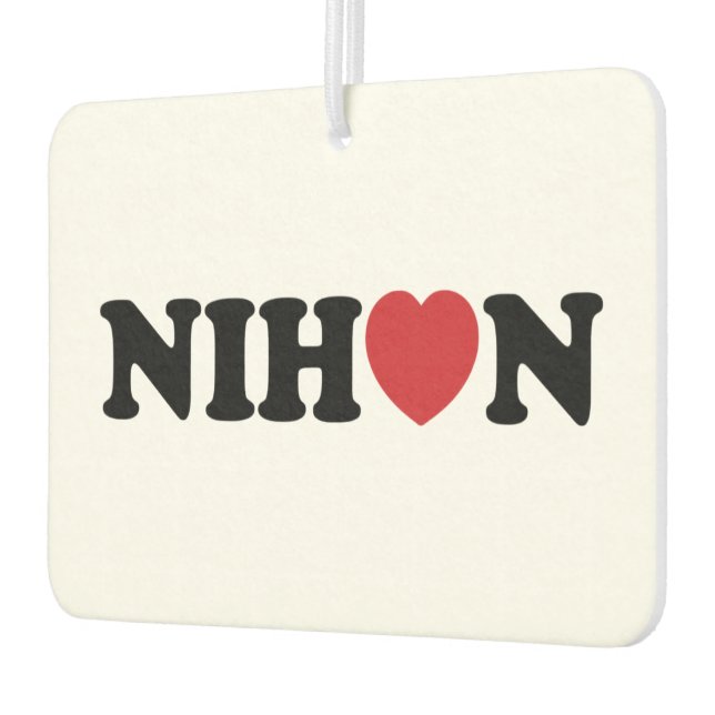 Nihon Love Heart Air Freshener (Left)