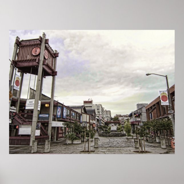 NIHON MACHI - JAPAN TOWN - SAN FRANCISCO POSTER (Front)