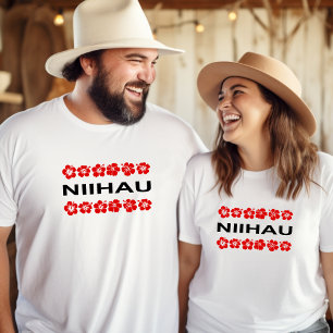 Niihau Aloha Flower Bands Light-Color T-Shirt