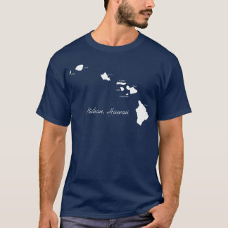 Niihau Hawaii With Hawaiian Islands T-Shirt