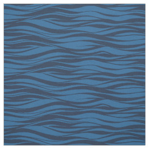 Niihau Island Hawaiian Abstract Wave Texture Fabric
