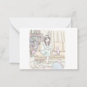 Niimi Musume Note Card