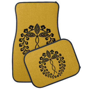 Nijo wisteria car mat