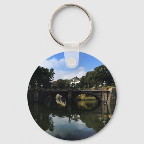 Nijubashi Bridge Tokyo Imperial Palace 1 Keychain