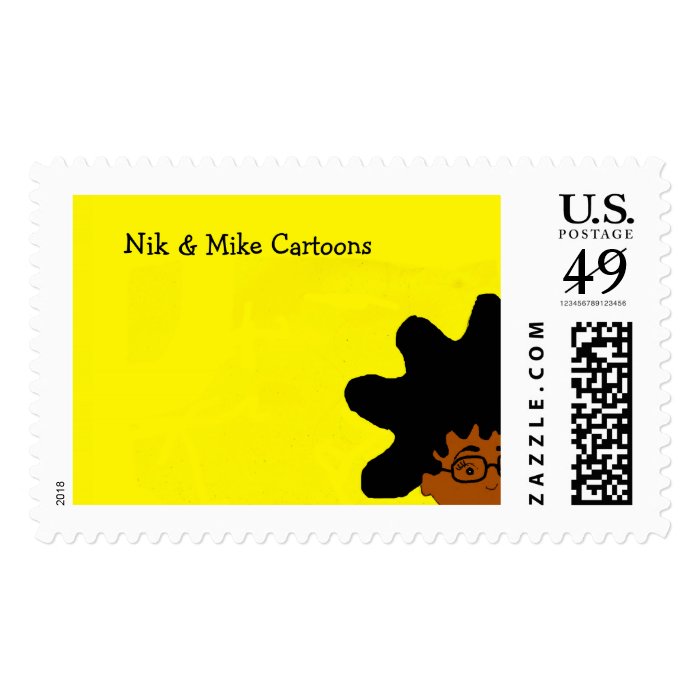 Nik & Mike Cartoons stamps | Zazzle