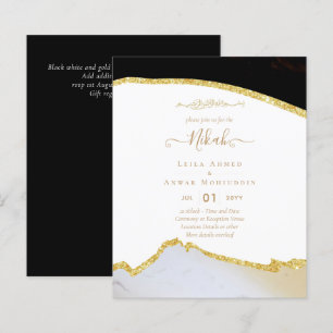 NIKAH Islamic Bismillah Wedding Invitations BUDGET