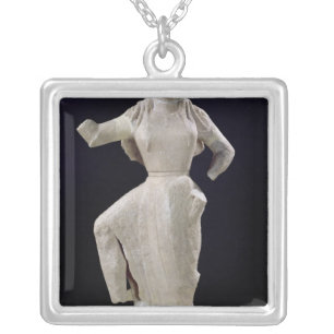 Nike, from Delos, c.550 BC Silver Plated Necklace