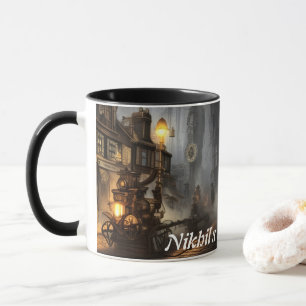 Nikhil's Morning Tea Personalized Customizable Mug