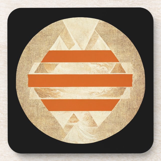 Nikias Logo Beverage Coaster (Front)