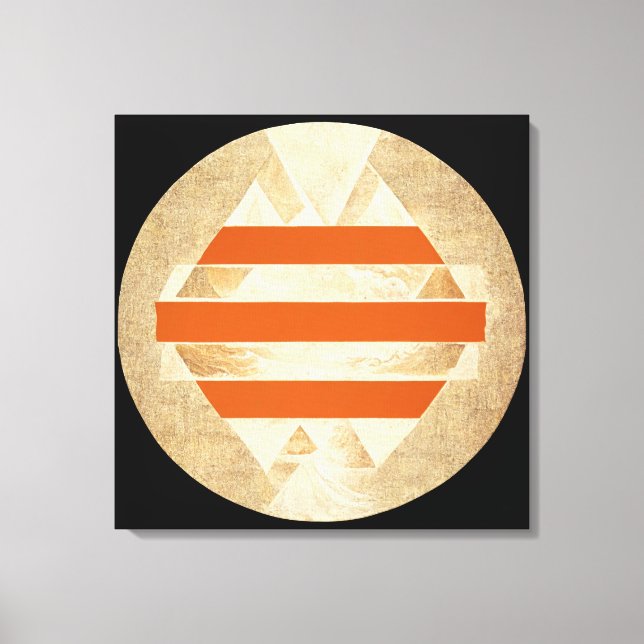 Nikias logo canvas print (Front)