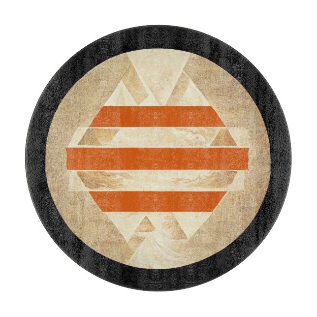 Nikias logo cutting board (Front)