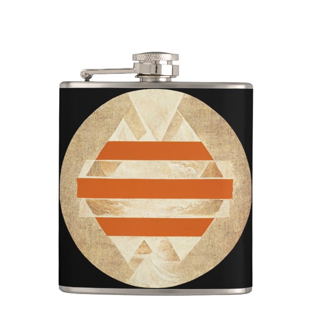 Nikias Logo Flask (Front)