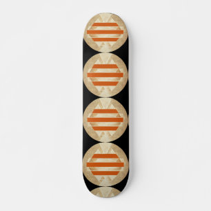 Nikias logo skateboard
