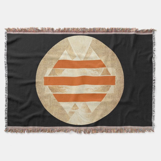 Nikias Logo Throw Blanket (Front)