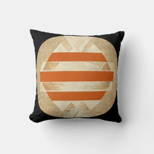 Nikias logo throw pillow