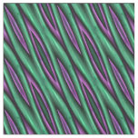 Nikki green and purple abstract fabric