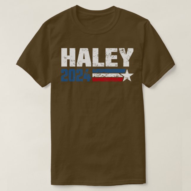 Nikki Haley 2024  1 T-Shirt (Design Front)