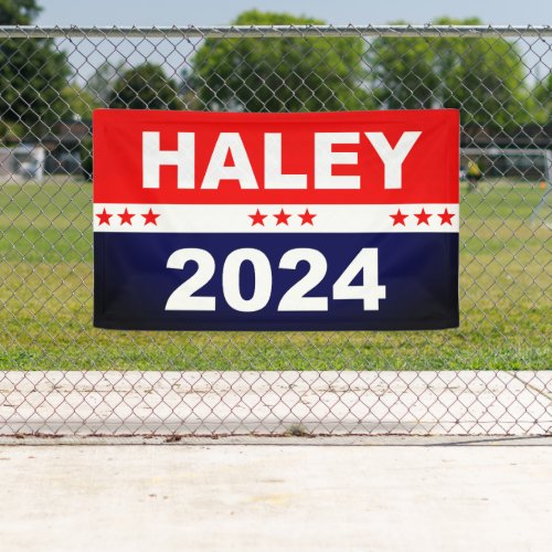 Nikki Haley 2024 Banner