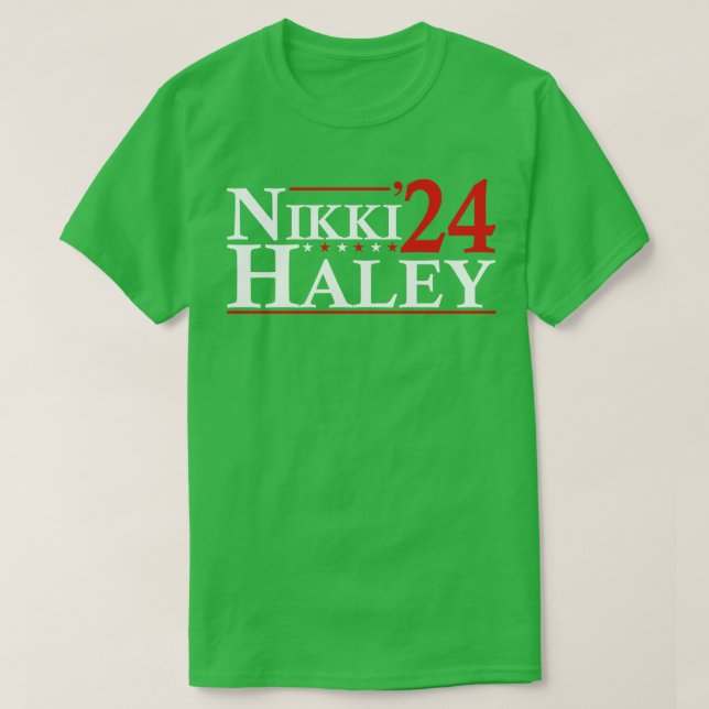 Nikki Haley 2024 T-Shirt (Design Front)