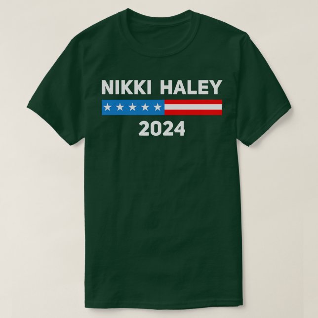 Nikki Haley 2024 T-Shirt (Design Front)