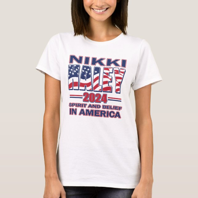 Nikki Haley 2024 T-Shirt (Front)
