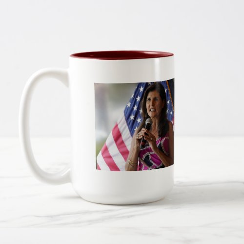 Nikki Haley 2024 Two_Tone Coffee Mug