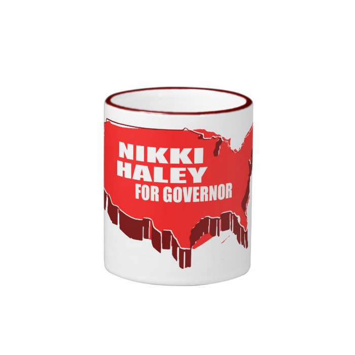 NIKKI HALEY FOR GOVERNOR COFFEE MUG